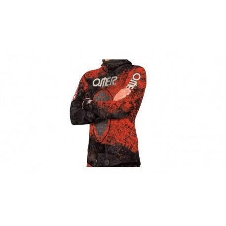 OMER RED STONE GIACCA 5MM TAGLIA 5 (XL)