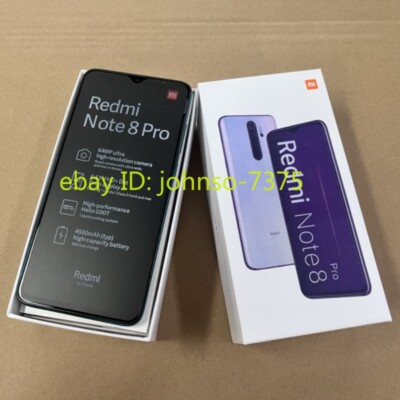 Xiaomi Redmi Note 8 Pro 8GB+128GB Dual SIM Unlocked 4500mAh New Sealed