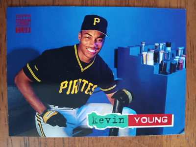 KEVIN YOUNG PITTSBURGH PIRATES 1994 TOPPS STADIUM CLUB BASEBALL