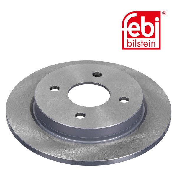 2X Febi Bilstein Bremsscheibe 05652 FüR Ford-image