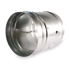 Dayton 2Tfz5 Round Fire Damper, 165 Deg F, 13-5/8 In. D