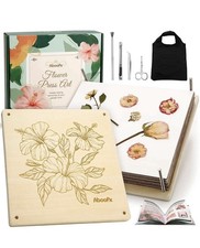 New Aboofx Flower Press Kit, Craft Kits 11"x11" 11" x 10 Layers, multicolor