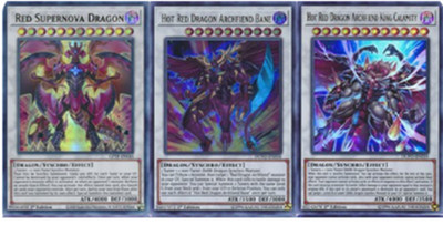 Yugioh Hot Red Dragon Archfiend Tournament Deck - Supernova - King