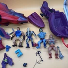 Vintage MOTU ScareGlow Master of the Universe He-Man Figure And Parts Lot