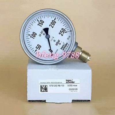 1PC Krom Schroder KFM250RB100 pressure gauge