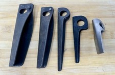 Set Of Five Vintage Chouinard Angle Pitons stamped diamond C