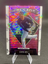 2022 Panini Chronicles Crusade Pink Pulsar Luis Gil #7 Rookie RC