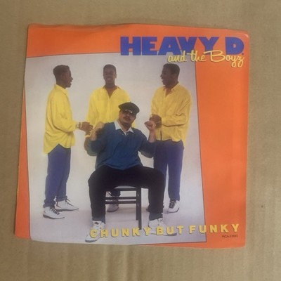 Heavy D and The Boyz, 45 rpm, Promo, Chunky But Funky, MCA-53045