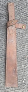 British English 1944 Dated Machete Leather Scabbard Sheath