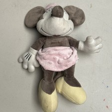 13" DISNEY HALLMARK MINNIE MOUSE LIGHT PINK SKIRT SOFT STUFFED ANIMAL PLUSH TOY