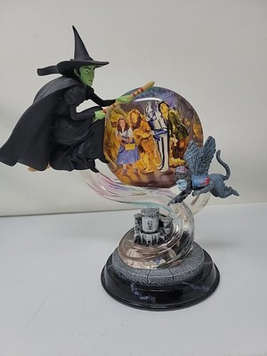 Wizard Of Oz Fly! Fly! Fly! Swirling Toward Oz Figurine Ltd Ed Bradford Exchange