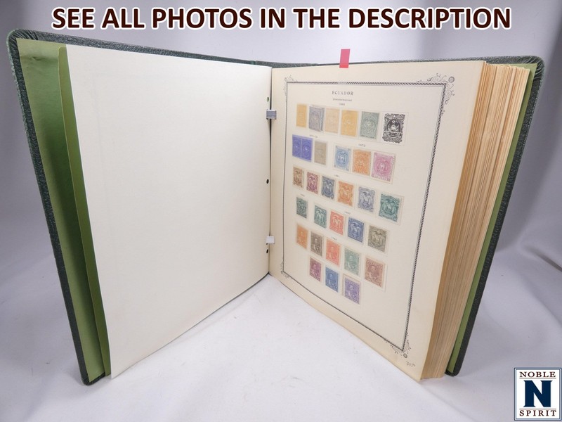 NobleSpirit (TN) ECUADOR Incredible Mint Collection in Scott Album $3,200 CV