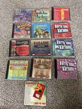 Party Tyme Sound Choice Assorted karaoke CD G Cd Lot Of 13