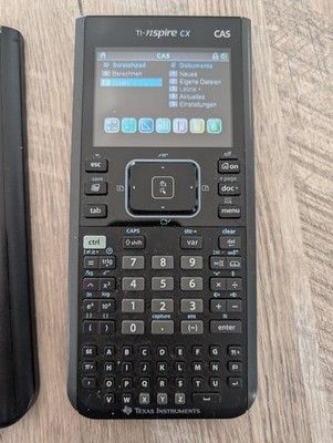 Texas Instruments TI-Nspire CX CAS Handheld - Grafiktaschenrechner inkl. Kabel