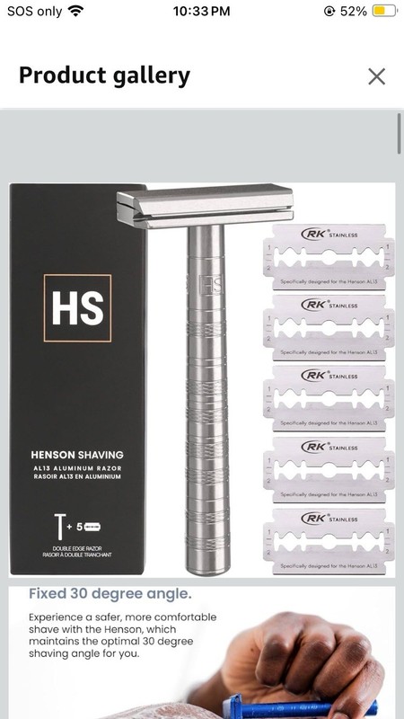 Henson Shaving Razor