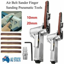AU 20mm/10mm Air Belt Sander Finger Sander Detail Sander Pneumatic Tool Polisher