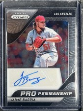 Jaime, Barria - 2020 Prizm - Autograph