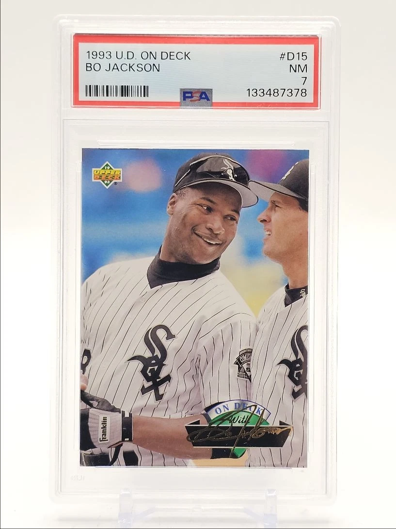 Carte De Baseball Bo Jackson 1993 Topps - Édition Gold Stamp Florida Marlins - Rare