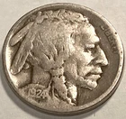1924 P Buffalo Nickel VF / XF NO RESERVE  *J2176