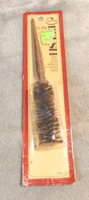 Vtg 1975 GOODY Round Hair Brush Faux Wood Handle Nylon Blow Wave Styling 6170