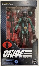 G.I. Joe Classified Series Night Viper 6  Action Figure  187 NEW - Open Box
