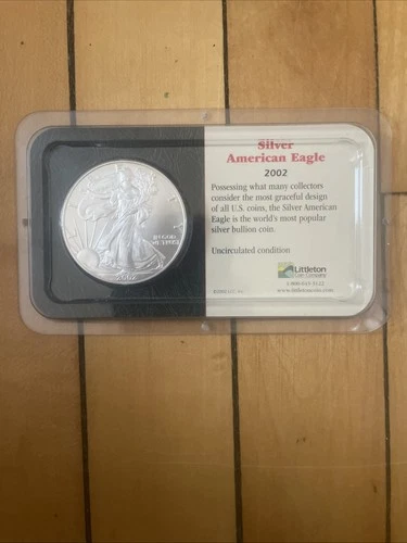 2002 American Silver Eagle Uncirculated Coin