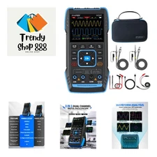 Compact Handheld Oscilloscope with 19999 Counts Multimeter & Signal Generator