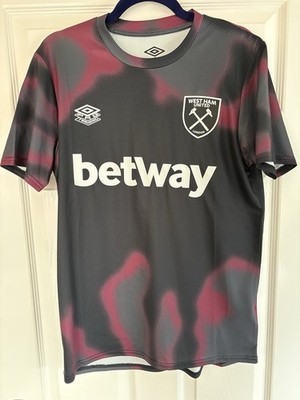 Umbro West Ham United Warm Up Shirt Trikot Gr. M 24/25