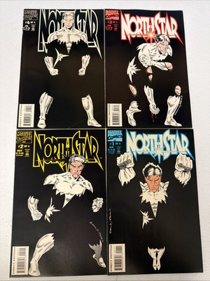 #ad Northstar #1 2 3 4 1994 Marvel Comics Lot Run Set Fine VF *X11 $12.99