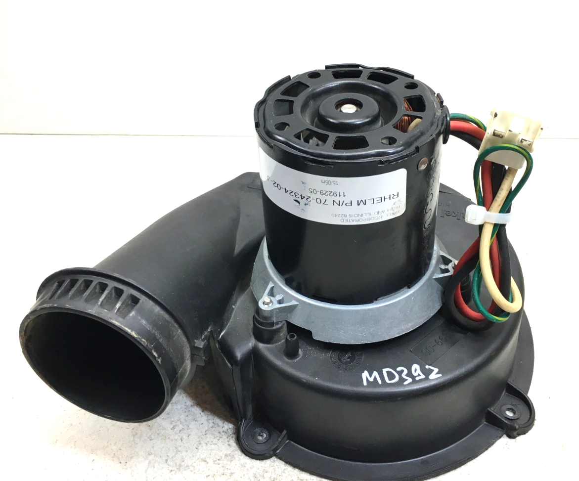 Jakel 110529-05 Inducer Blower Motor Assy 70-24324-02-J 119229-05
