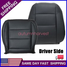 For 2006-2010 Vw Jetta Driver Bottom Top Replacement Leather Seat Cover Black For 2006-2010 Vw Jetta Driver Bottom Top Replacement Leather Seat Cover Black