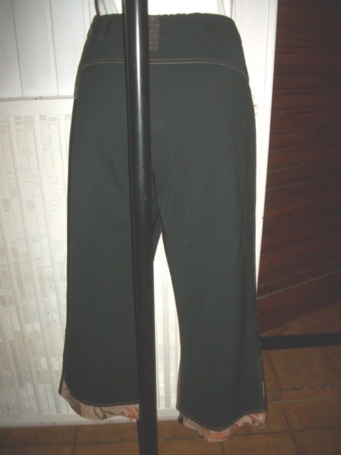 PAUSE CAFE 42 W32 Black Polyester Insert Shorts S… - image 4