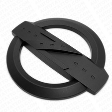 For Nissan 350z 370z Nismo Front Bumper Z Style Logo Emblem Badge Sport Black