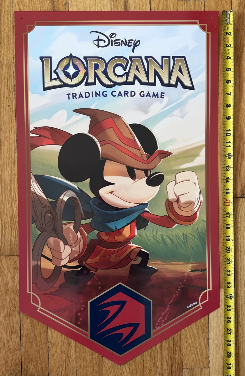 Disney Lorcana TGC Shimmering Skies Promo Banner -Mickey Mouse -30