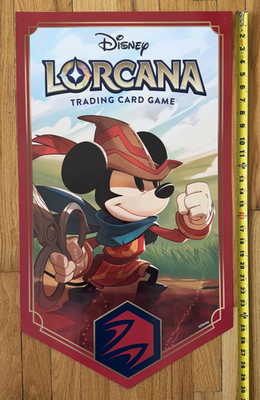 Disney Lorcana TGC Shimmering Skies Promo Banner -Mickey Mouse -30