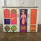 Vintage 1965 Mattel Francie House Vinyl Fold-Out Case, Barbie’s MOD’ern Cousin
