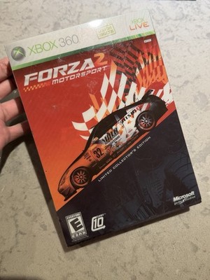 Forza Motorsport 2 -Limited Collector's Edition (Xbox 360, 2007) Incomplete