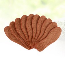 5 Pairs Warm Thickened Absorbant Alpaca Wool Shoe Insoles Pads