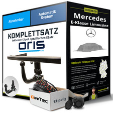 Für MERCEDES E-Klasse Limousine W211 Anhängerkupplung abnehmbar +eSatz 13pol 02-