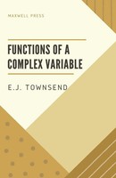 E. J. Townsend | Functions Of A Complex Variable | Taschenbuch | Englisch (2022)