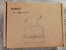 Aukey True Wireless Earbuds W/ Case- Bluetooth-For Iphone And Android