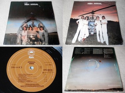 ABBA - Arrival 1976 UK LP 1st Edn Dancing Queen Money x3 Euro Pop