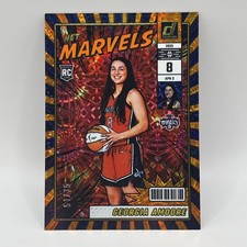2025 Donruss GEORGIA AMOORE WNBA Net Marvels Red Holo Laser RC /25 🔥 Mystics