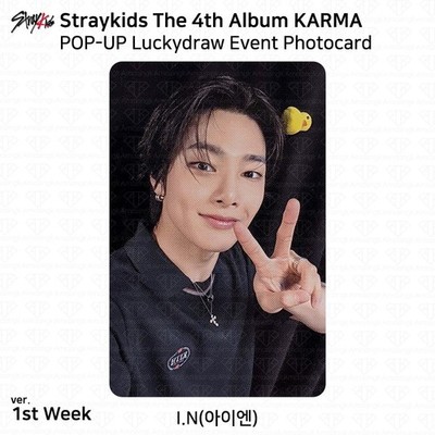 Stray Kids 4th Album Karma POP-UP STORE 1st Week LuckyDraw