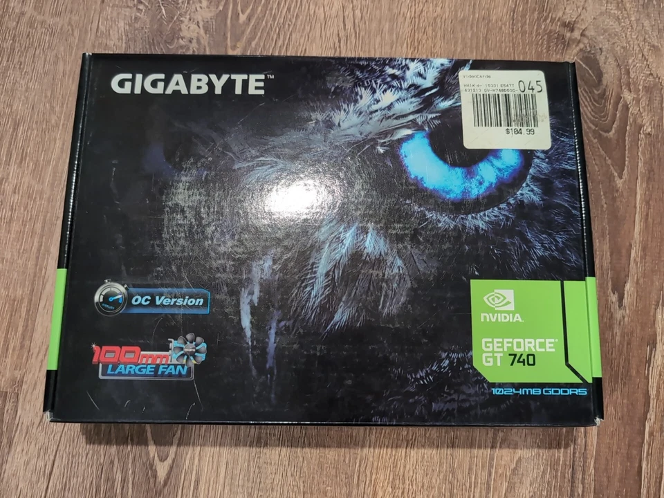 GIGABYTE NVIDIA GEFORCE GT 740 GV-N740D5OC-1GI VGA/DVI Graphics Video Card - Image 3 of 3