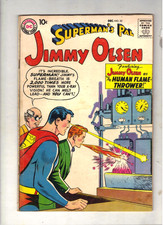 Superman PAL Jimmy Olsen 33 DC SILVER AGE COMIC JACK FROST, PIED PIPER