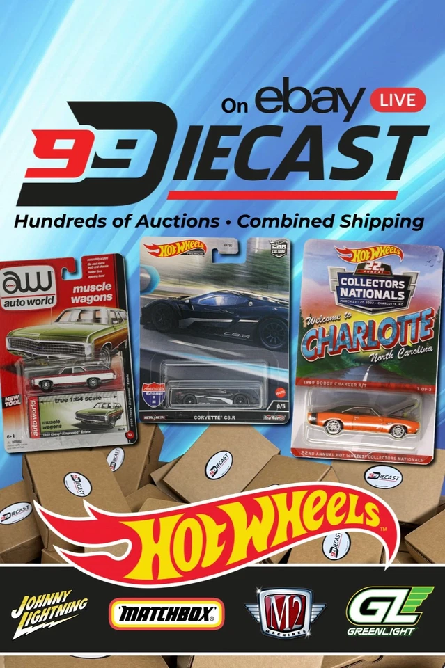 🌙 All Day Diecast: Show B - Hot Wheels, Johnny Lightning, Kaido ++ 11/07