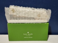 NEW ~ KATE SPADE Gold Dot Acrylic Stapler ~ I...