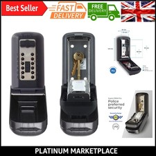 Secure Outdoor Key Safe - Police Preferred Supra P500 Pro with Anti-Tamper, W...