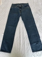 Levi's Men's 501 32x32 Original Straight Fit Jeans Dark Wash